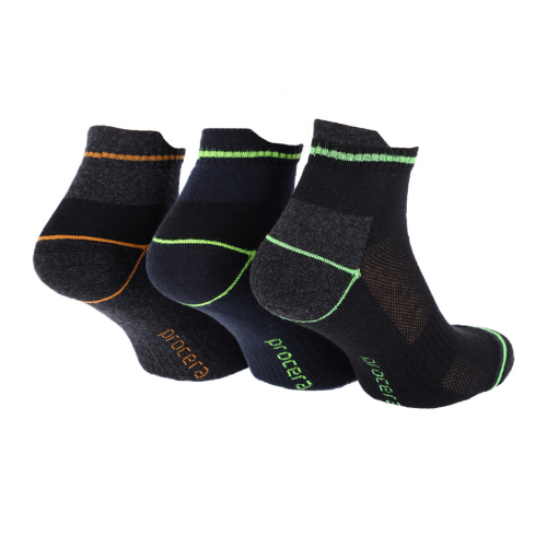 Procera ponožky farebné letné členkové 3 pack