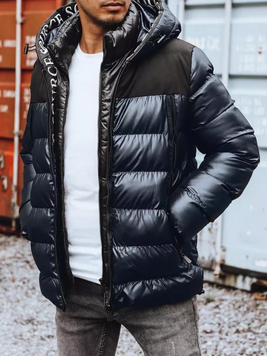 Dstreet TX4159 zimná bunda modrá XL