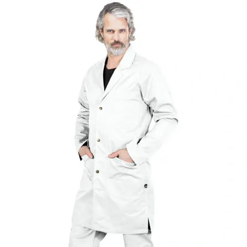 Leber&Hollman LH COATER W plášť biely M-3XL