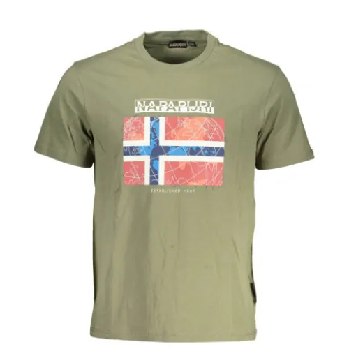 Napapijri Guiro NP0A4H22 tričko zelené