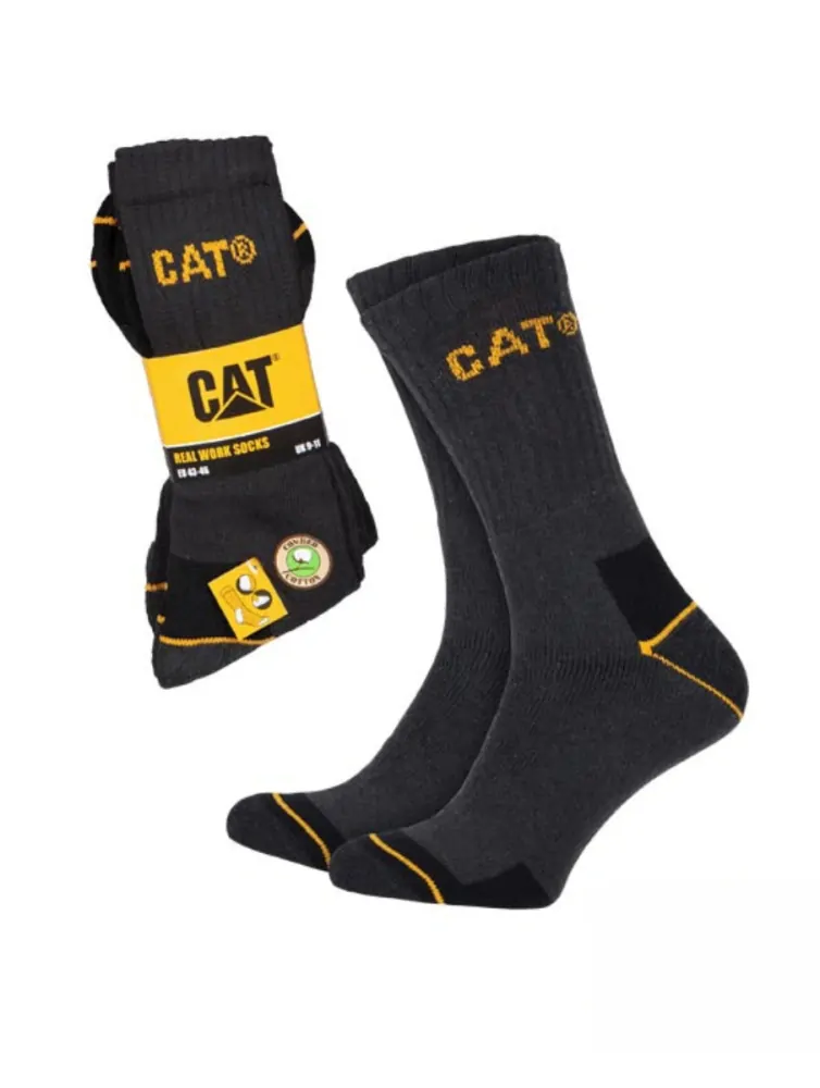 Cat Socks B 3 PACK čierne