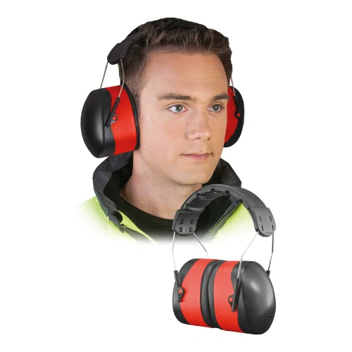 Reis OS STRONG slúchadlá red/black