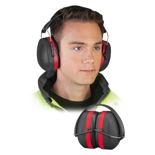 Reis OS SUPER slúchadlá black/red