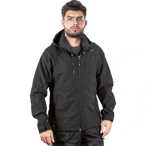 Leber&Hollman WEINFELD softshellová bunda čierna