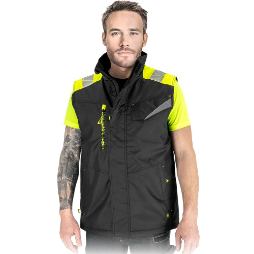 Leber&Hollman RAUT VBY Rip-Stop vesta Black/Yellov