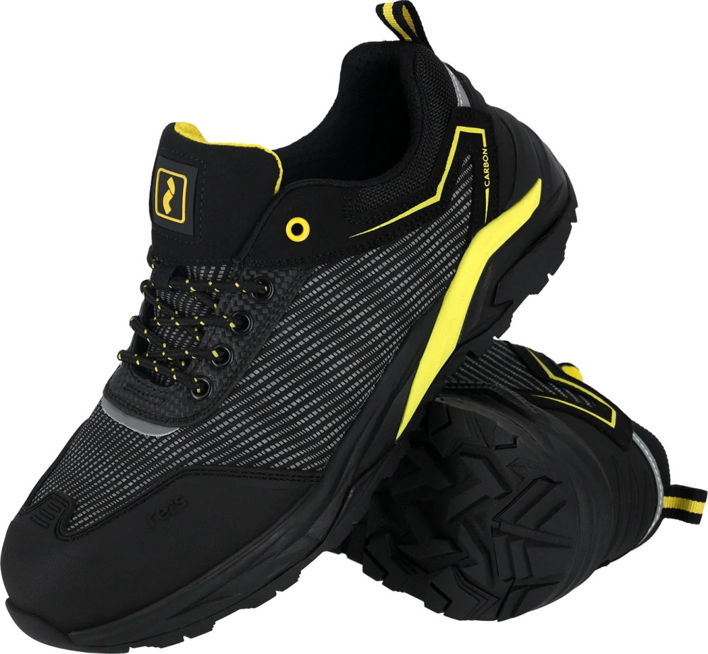 Reis CARBON S3S FO SR obuv black/yellow 39-47