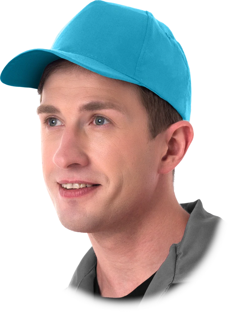 Reis CZ TU Šiltovka Turquoise 50 Pack