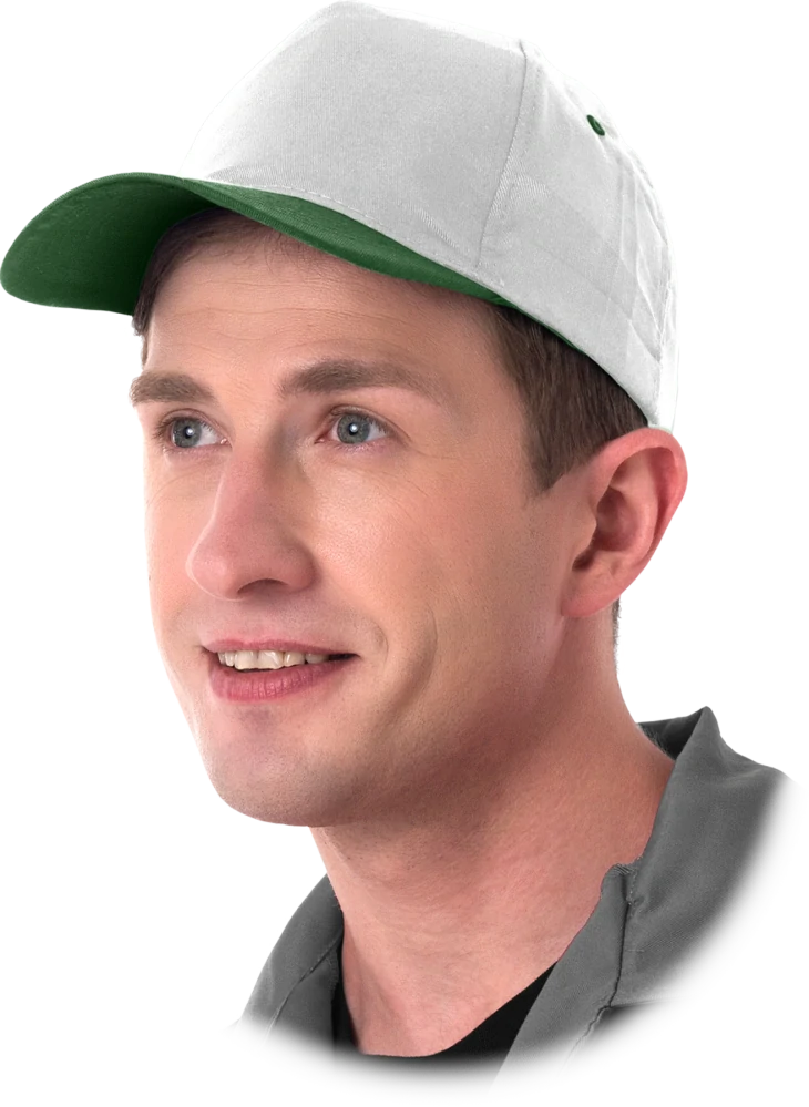 Reis CZ WZ Šiltovka White/Green 50 Pack