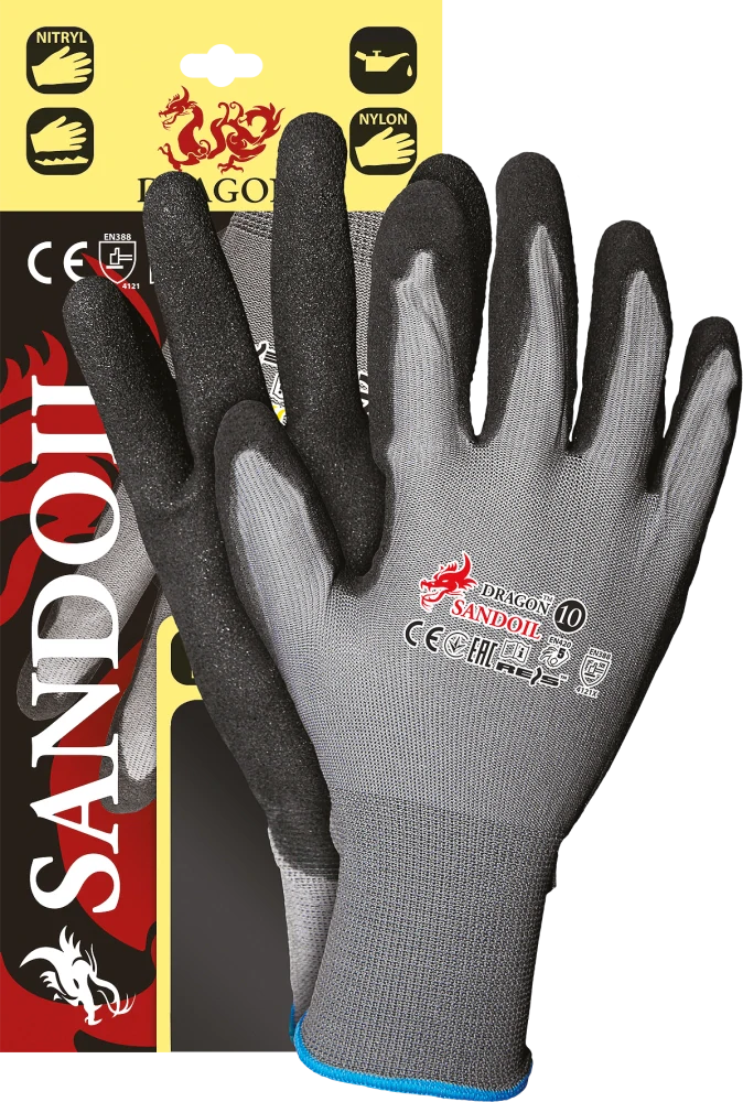 Reis SANDOIL pracovné rukavice 8-11