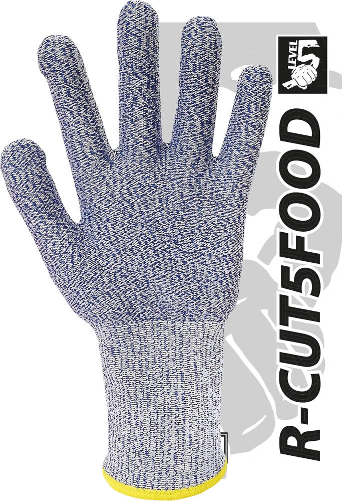 Reis R-CUT5FOODN rukavice Blue/White 8-10