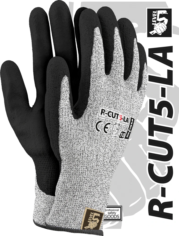 Reis R-CUT5-LA rukavice Black/White 7-11
