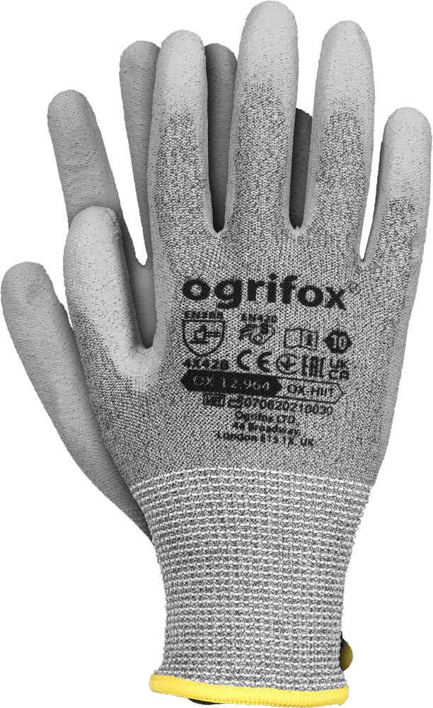 Ogrifox OX-HIIT rukavice Grey 7-10