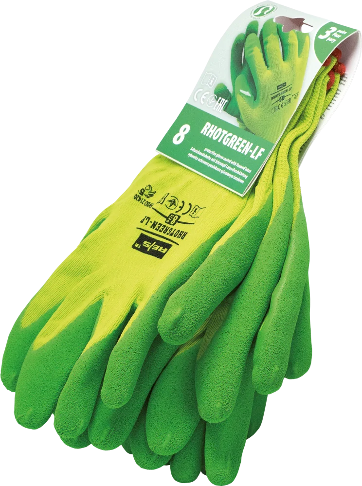 Reis RHOTGREEN rukavice 3 Pack Green/Yellow 6-10