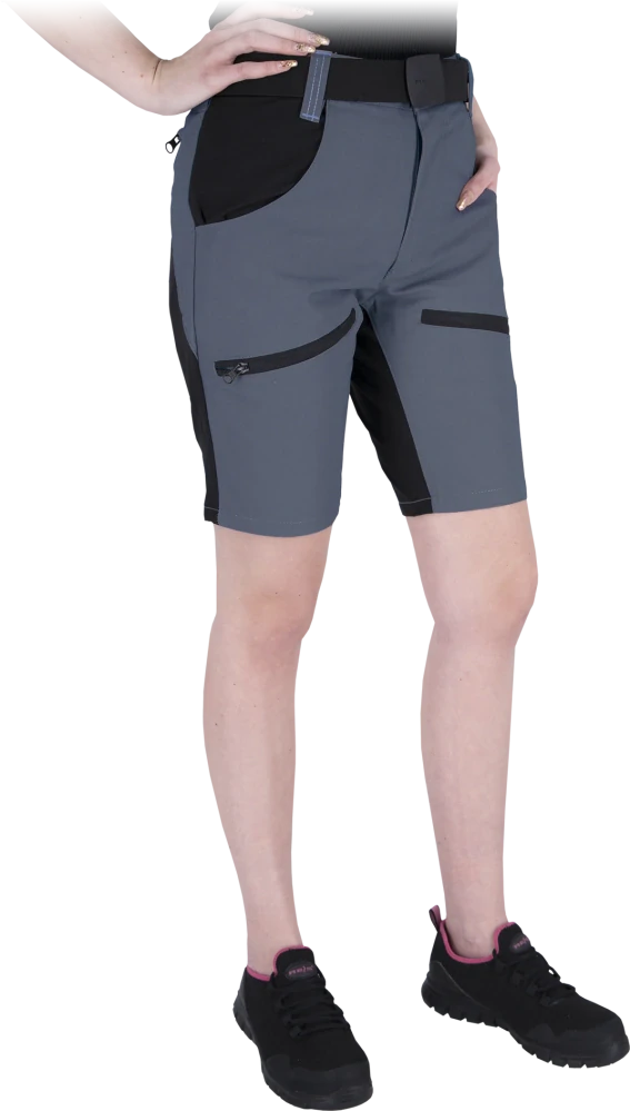 Reis Hobber DSB dámske kraťasy tmavě Grey/Black S-2XL