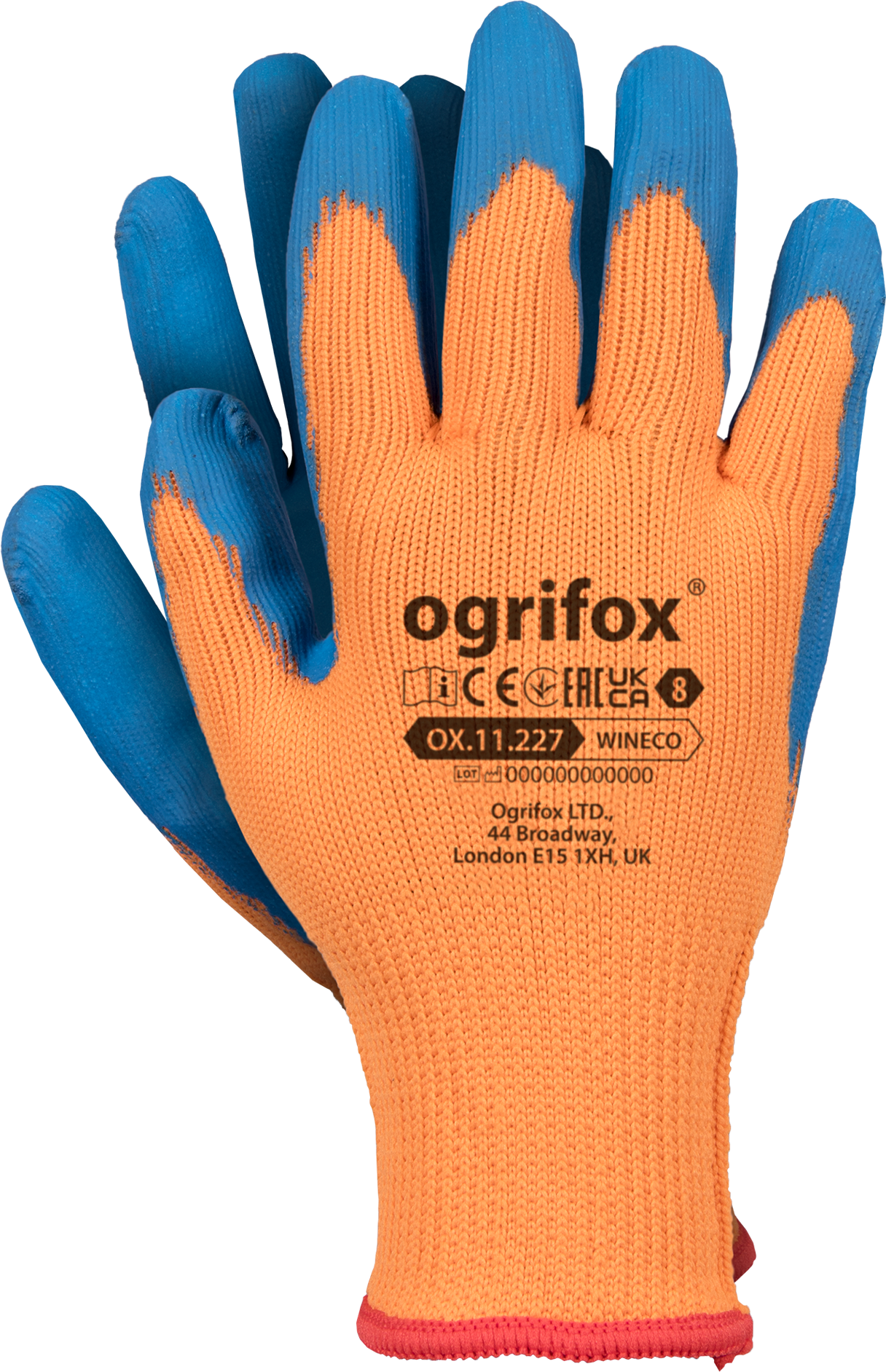Ogrifox WINECO PM rukavice winter 8-10