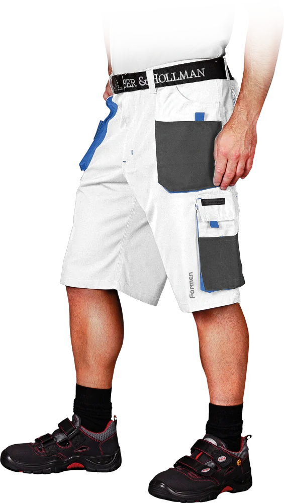 Leber&Hollman FMN WSN kraťasy White/Grey S-3XL