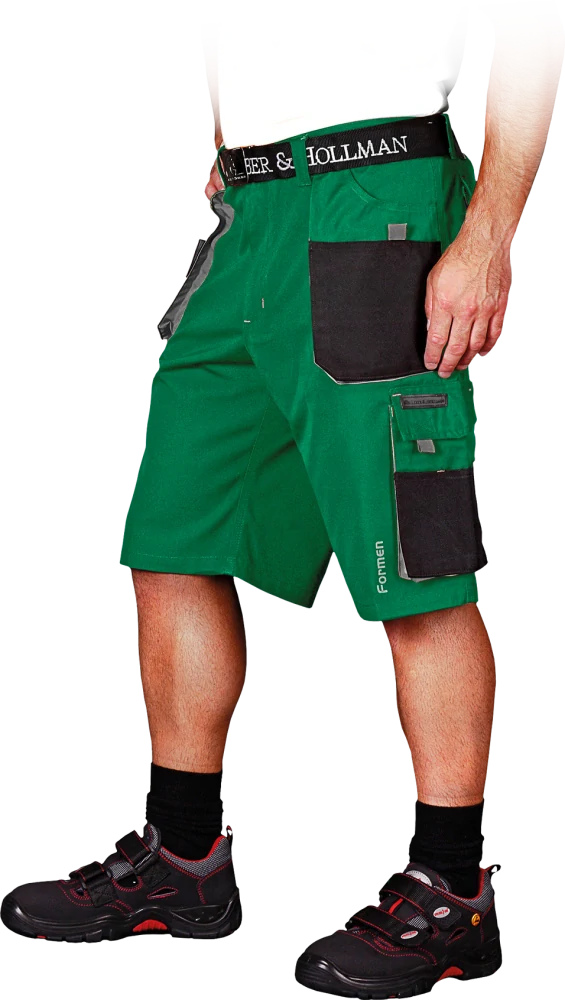 Leber&Hollman FMN ZBS kraťasy Green/Black S-3XL