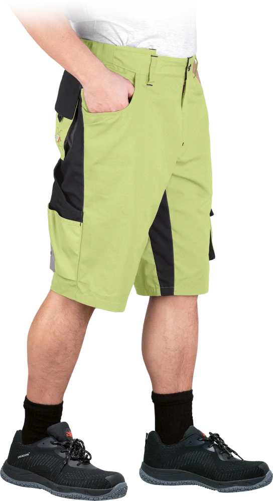 Leber&Hollman BEBR LB kraťasy Lime/Black S-3XL