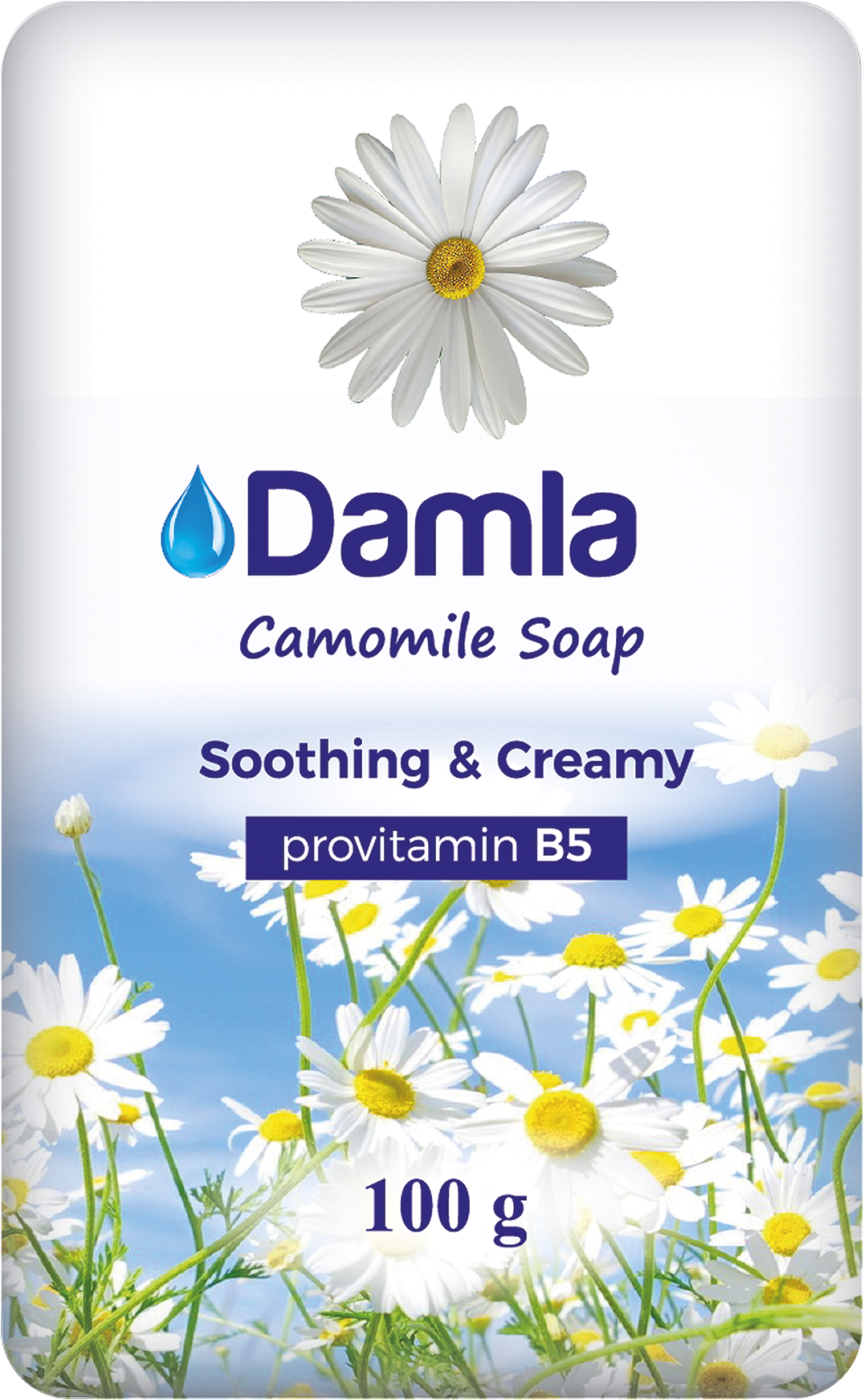 Damla SC jemne krémové mydlo Harmanček 100g