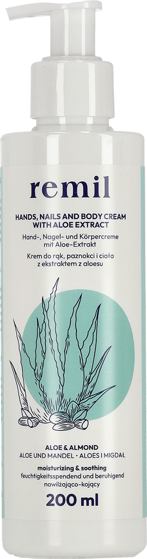 Reis HR REMIL ALO Krém na ruky Aloe 200 ml