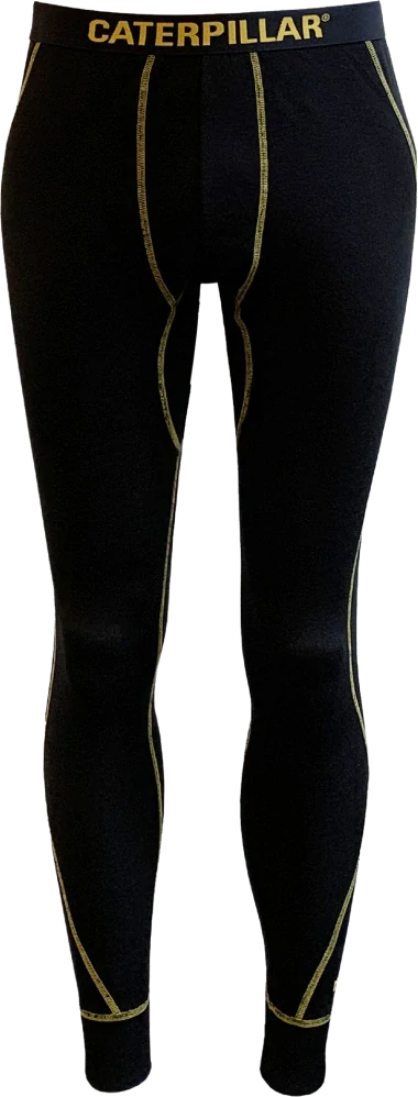 Caterpillar CAT T BY termo kalhoty black/yellow