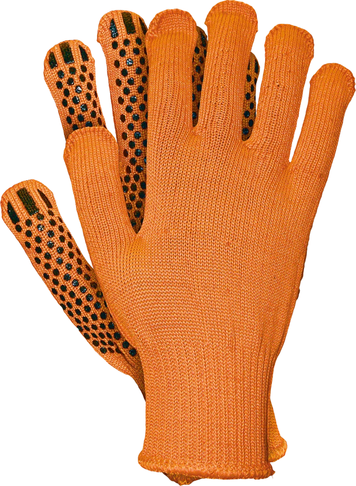 Reis RDZFLAT rukavice s PVC bodky 10-11