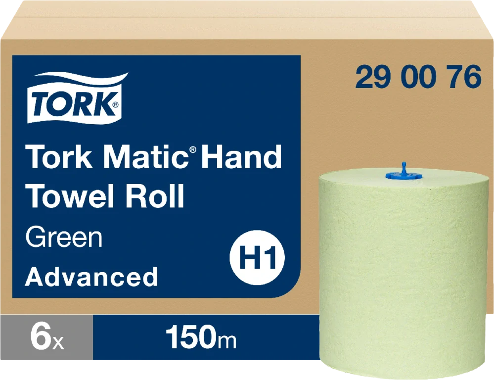 Tork Matic 290076 2V papierové utierky zelené 6 roliek