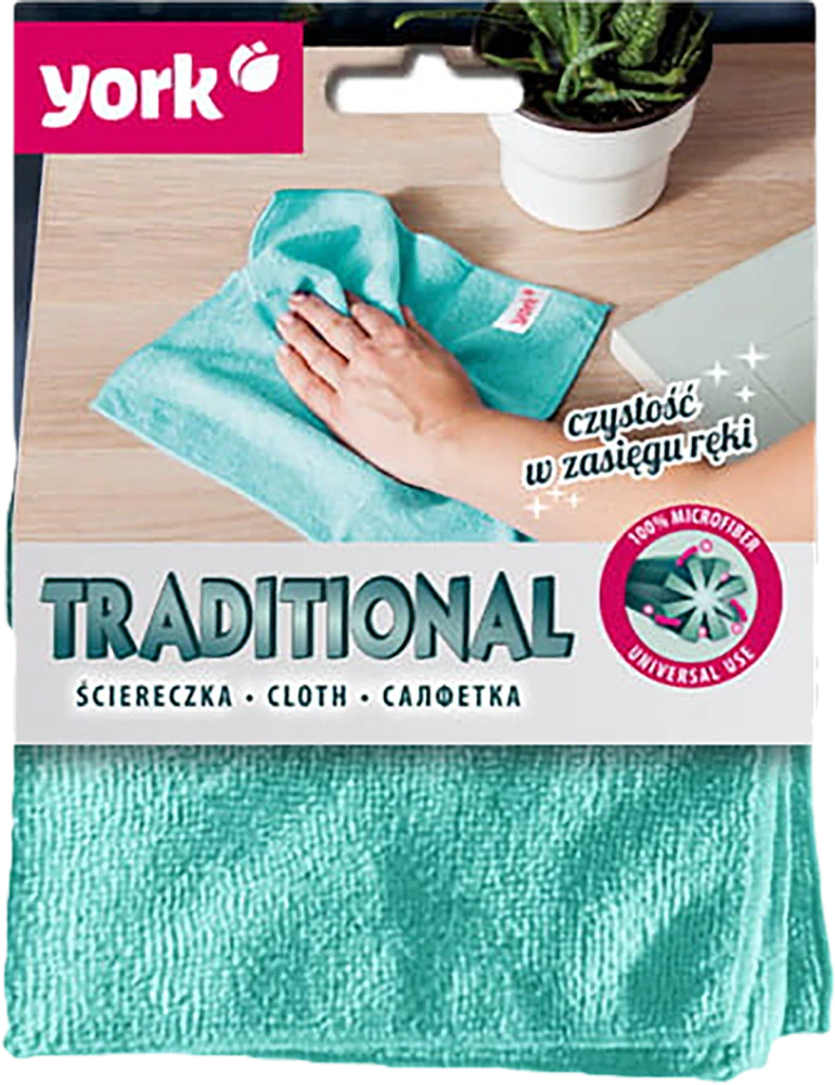 York Traditional Savá handrička z mikrovlákna zelená uni