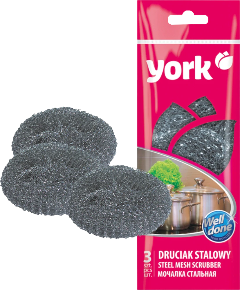 York 4003010 Drôtenka na riad čierna 3 ks