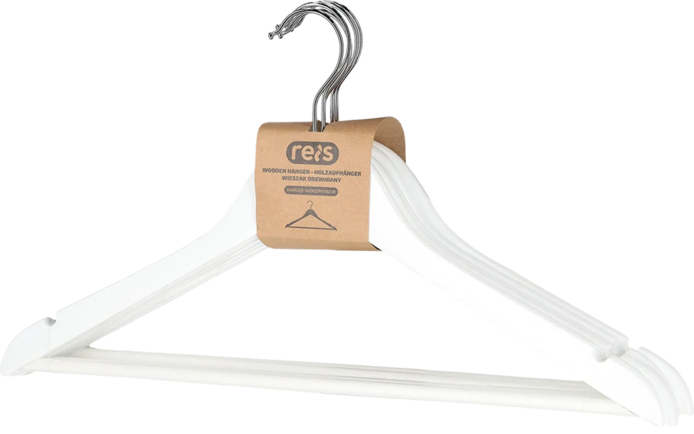 Reis M002 W Šatňové ramienko 44,5 cm 5 ks