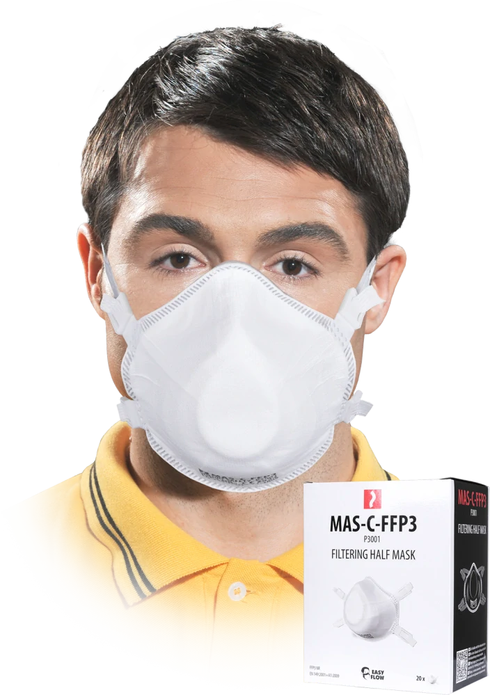 Reis MAS C FFP3 Protiprachová polomaska 20 ks