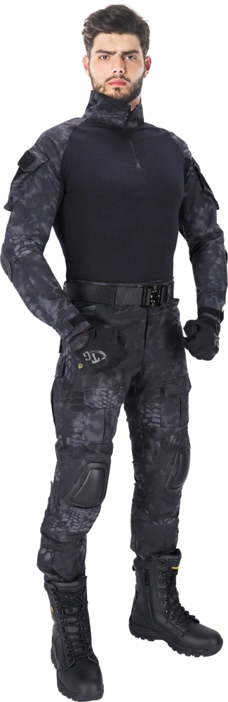 Tactical Guard PROTECT ochranný odev Black/Grey S-3XL