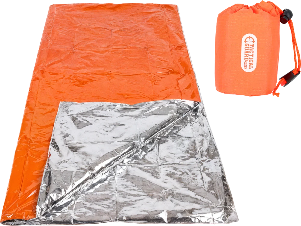 Tactical Guard CAMP Spacák na prežitie Orange