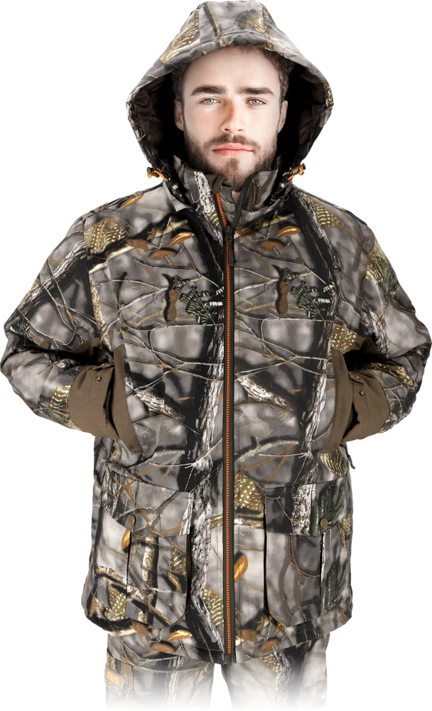 Reis Hunter BULL Zateplená bunda Camo M-3XL