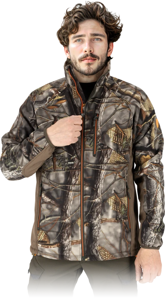 Reis Hunter MUZ MO Softshellová bunda Camo M-3XL