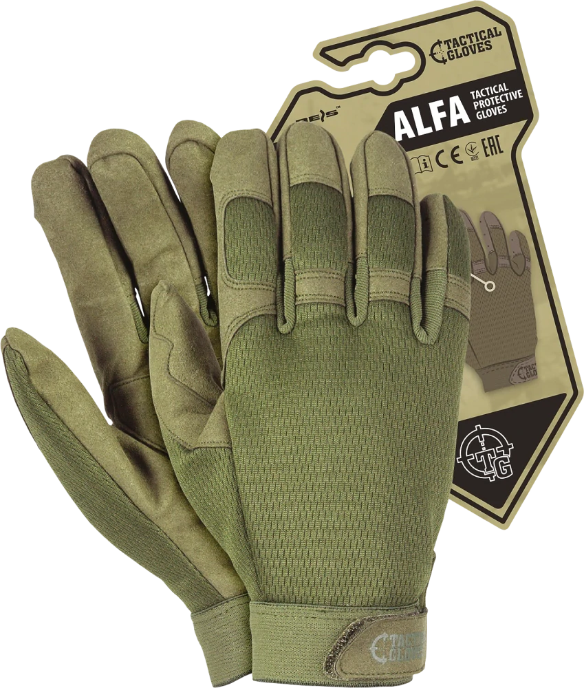Reis Tactical RTC ALFA rukavice green S-XL