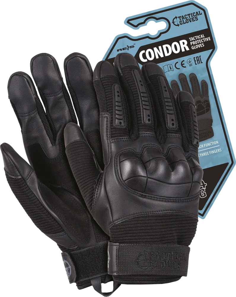 Reis Tactical RTC CONDOR rukavice black M-XL