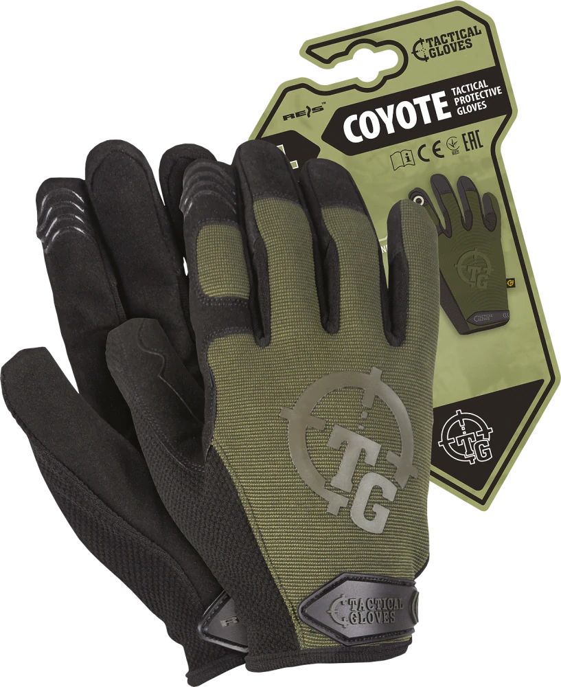 Reis Tactical RTC COYOTE rukavice green/black S-XL