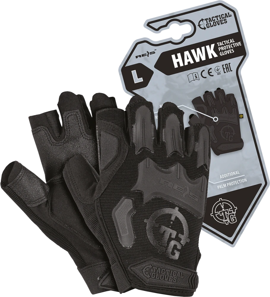 Reis Tactical RTC HAWK rukavice black M-XL