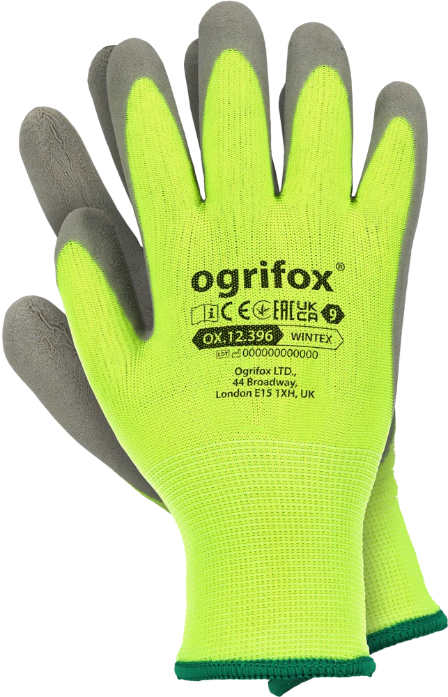 Ogrifox WINTEX NEON zimné pracovné rukavice 7-10