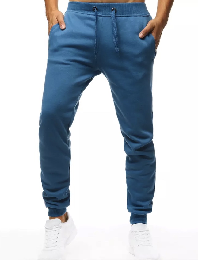 Pánske tepláky modré Dstreet UX3632 M