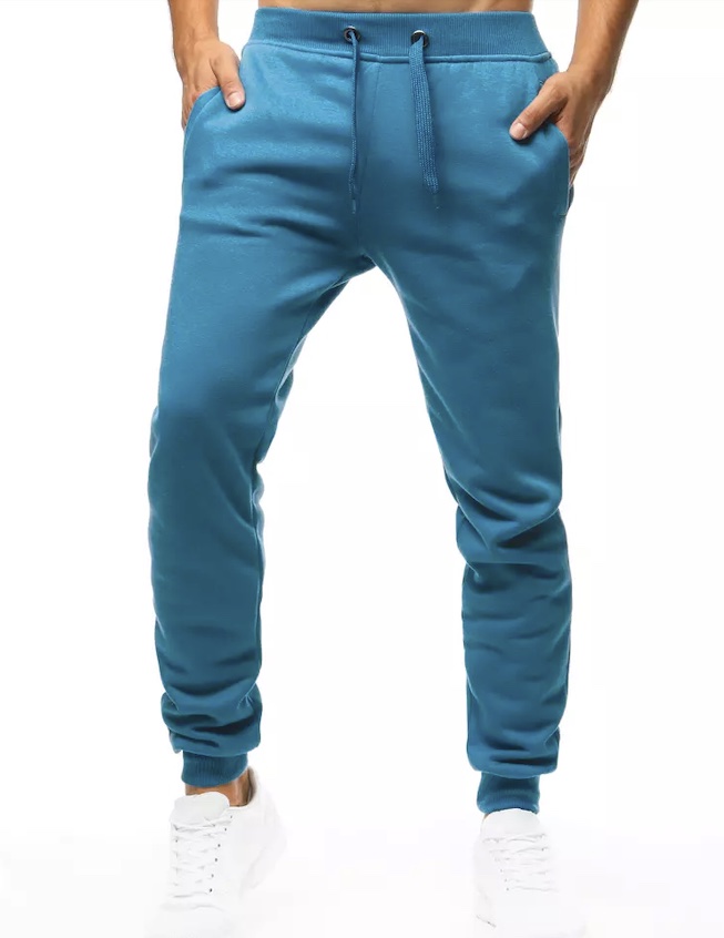 Pánske tepláky modré Dstreet UX3428 M