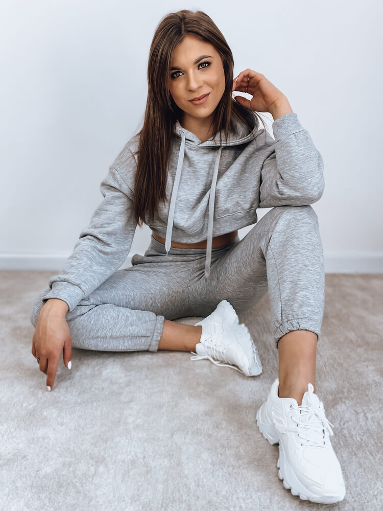 Tepláková súprava SERINE sivá Dstreet AY0642 XL