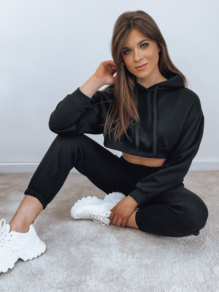 Tepláková súprava SERINE čierna Dstreet AY0643 L