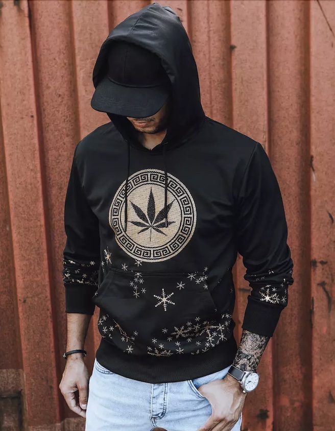 Dstreet mikina s kapucňou čierna BX5325 XXL