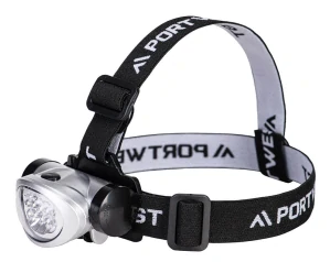 Portwest PA50 LED čelovka Stříbrná
