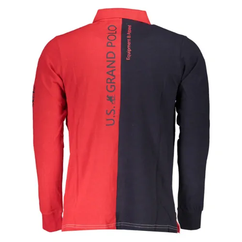 U.S. Grand Polo USP-656 polo tričko červené