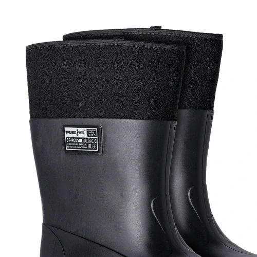 Reis PCVSOLID pánske čižmy čierne 39-47