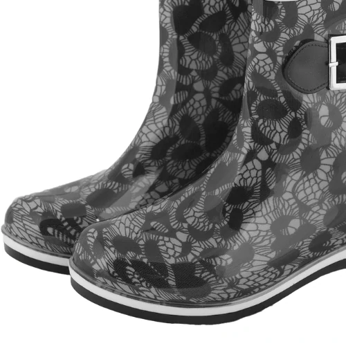 Reis FIORE dámske čižmy čierna/biela 36-41