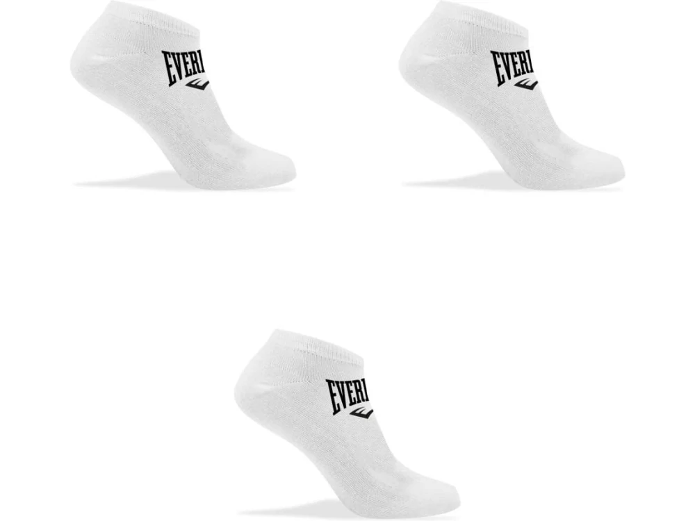 Everlast EVL/1/TCX3 Socks 3 Pack biele